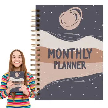 Месечен планер Планер за управление на времето с месечната гледане на Планер за управление на времето с прегради едно незабравимо календар Подарък за дете