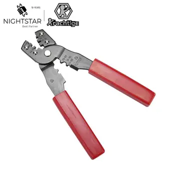 Многофункционални клещи за кримпване на клемм, инструмент студено пресоване за източване кабел, нож 9 В 1