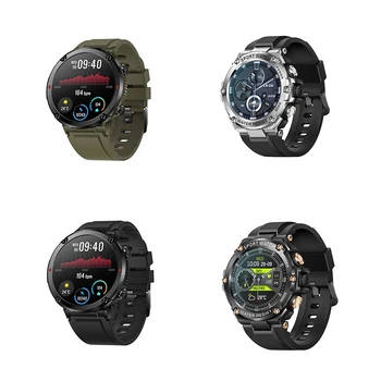 Модни умни часовници за мъже, умни часовници с висока разделителна способност с пульсометром
