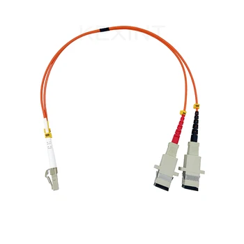 Мулти-режим двухшпиндельный оптичен Пач кабел KEXINT 1ft LC (мъжки) - SC (женски) като 50 / 125μm 2.0 мм