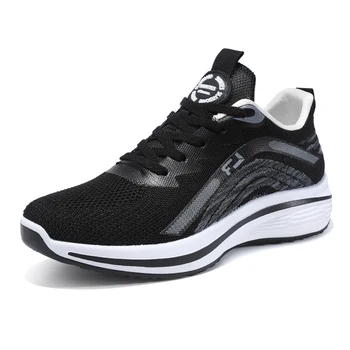 Мъжки обувки Лятна дишаща мрежа спортни ежедневни обувки за бягане малка бяла окото обувки, модерни обувки