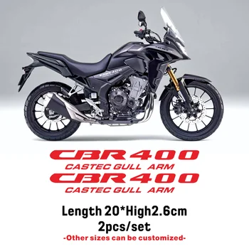 Нов мотоциклет, Отразяващи Горивни устройства, обтекател, Преносим багаж, Етикети на каска, Стикери, етикети за HONDA CBR400 cbr 400