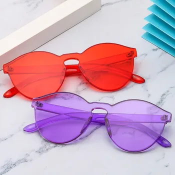 Нови слънчеви очила цвят карамел с дебело нарязани, Ярки слънчеви очила цвят карамел за мъже и жени, лека и удобна визуална яснота, което намалява отблясъците