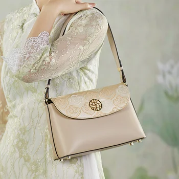 Новост висококачествена кожена чанта от ръчно изработени дамски чанти-месинджър от волска кожа, обикновен портфейли кралския цвят, разпродажба #SC1683