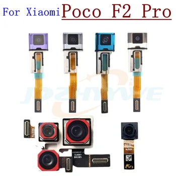 Оригиналната Задна Предна Камера За Xiaomi Poco F2 Pro, Обърната към Фронтальному Селфи, на главния Модул на Задната Камера, Детайли Flex Кабел
