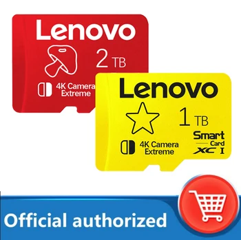 Оригиналната Карта на Lenovo 2TB Micro SD TF Card 1TB 512GB Памет 128GB TF Flash Карта А2 За Телефон/Компютър/ Фотоапарат / nintendo Switch