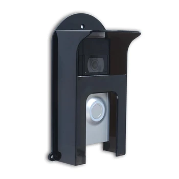 Пластмасов дъждобран за отвора на разговор е Подходящ за пръстеновидни модели, водоустойчив защитен екран за врата разговори, видеодомофоны