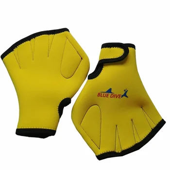 Плувни ръкавици с отворени пръсти, ръкавици, във формата на патица лапите за гмуркане, матросские плавници, ръкавици за зимния плуване, ръкавици за гмуркане
