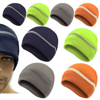 Плюшен утепляющая шапчица 26 *15,5 см, Отразяващи различни цветни елементи, абсорбиращи потта е без мирис, абсорбиращи потта, не обесцвечивающие спортни аксесоари