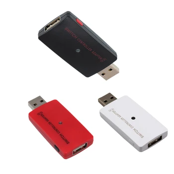 Поддръжка на безжичен приемник с Bluetooth USB адаптер Конвертор за Nintendo Switch Pro За Xbox One/360 Игрови аксесоари за контролер