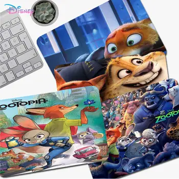 Подложка за мишка Disey Zootopia Малък геймърска подложка за мишка от картун Аниме Клавиатура Подложки за мишки Smooth Company за мишки, PC Gamer