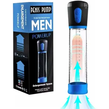 Поставянето на пениса на Електрически Мастурбатор Удължаване на пениса Вакуум помпа за уголемяване на пениса Масажор за уголемяване, секс играчки за мъже