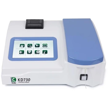Преносимо медицинско оборудване за клиничен анализ на кръвта Kindle, полуавтоматичен биохимичен анализатор KD710
