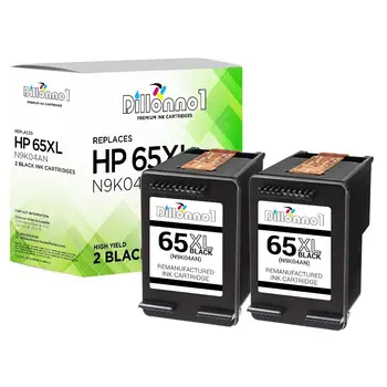 Рециклирани 2PK HP 65XL черен за Deskjet 2600 3700 серия Envy 5000 серия