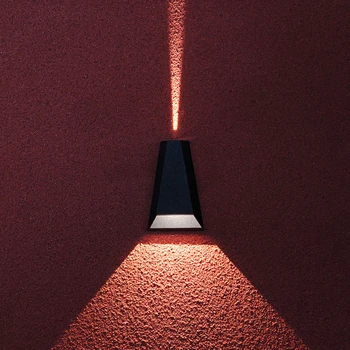 Скандинавските Модерни LED вътрешни стенни лампи Водоустойчива Лампа Външни Прости Градински осветителни тела Външен стенен монтаж лампа на хотела