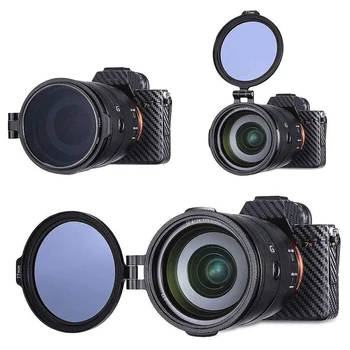 Скоба с быстроразъемным ключа ND Филтър на обектива за огледално-рефлексен фотоапарат Скоба обектив 62 мм