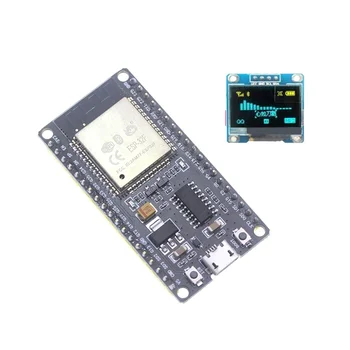 Такса за разработка на модул ESP32F Водача CH340 Безжична WiFi, Bluetooth Такса за разработка с OLED LCD екран 0,96 инча