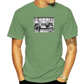 Тениска Denji And Power Starting To Work Chainsaw Man, мъжки тениски от 100% памук тениска с кръгло деколте, дрехи с къс ръкав, лято