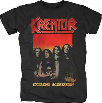 Тениска група Kreator Extreme Aggression с Капак албум Thrash Metal Music 38161001