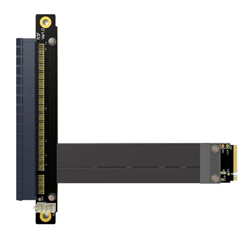 Удлинительный Кабел R43SR M. 2 NGFF Nvme Key M За видео карта PCIE X16 Странично Adapter 16X PCI-E, За да M. 2 2230 2242 2260 2280