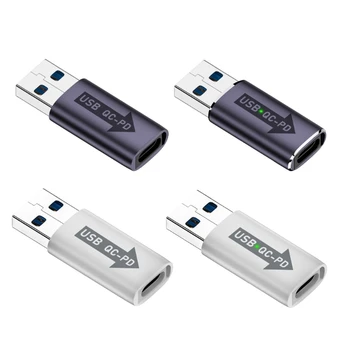 Универсални адаптери USB C за свързване към USB конектора за преносими компютри и смартфони Y9RF