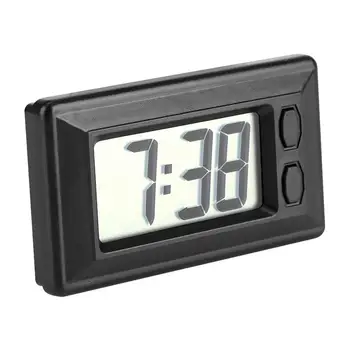 Цифров часовник на арматурното табло на автомобила Мини цифров часовник на арматурното табло на автомобила Цифров часовник на арматурното табло на автомобила Електронни часовници Показване на дата и време